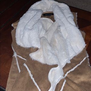 fur vest